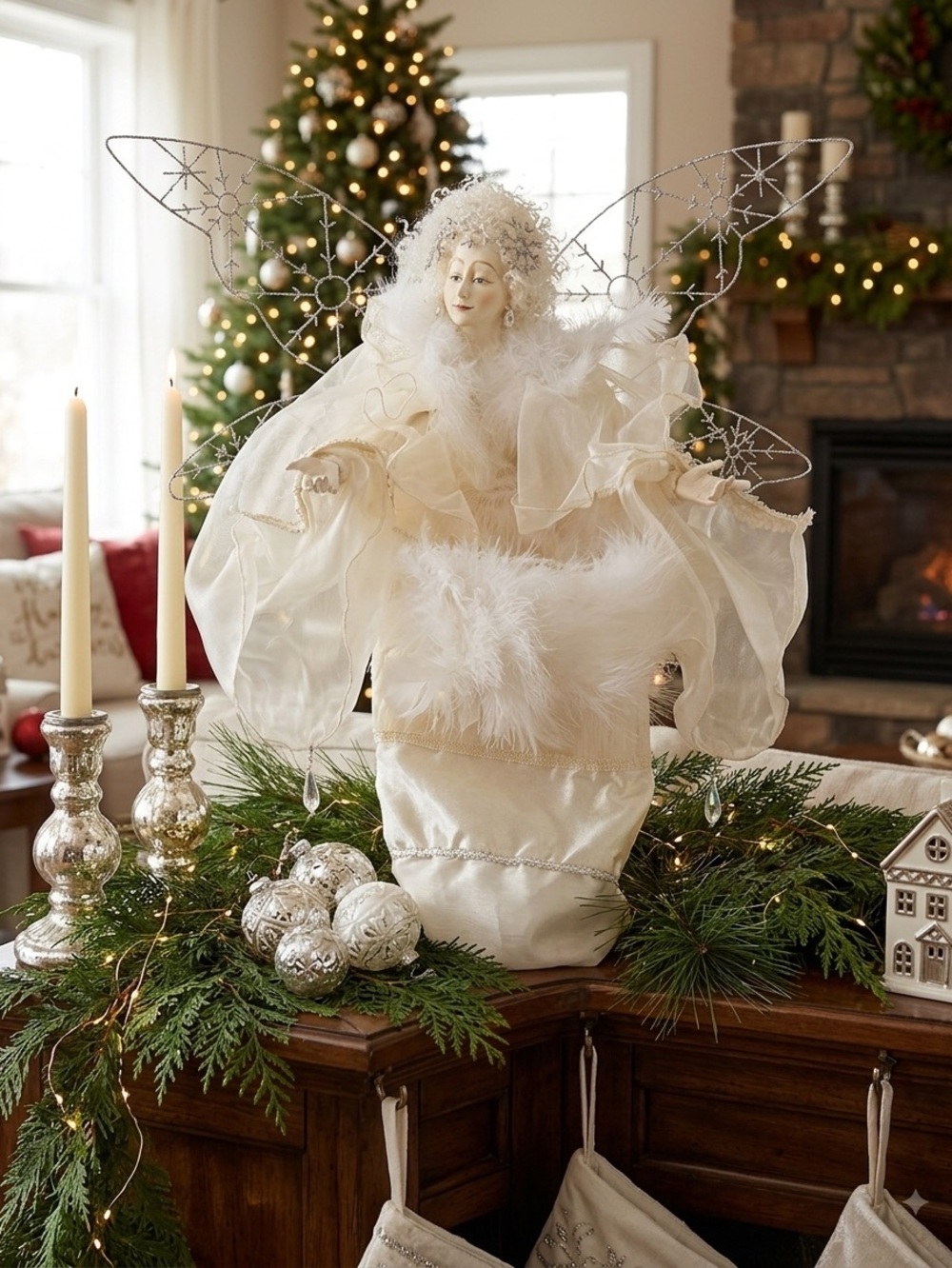 Mark Roberts Snowflake Fairy/Stocking